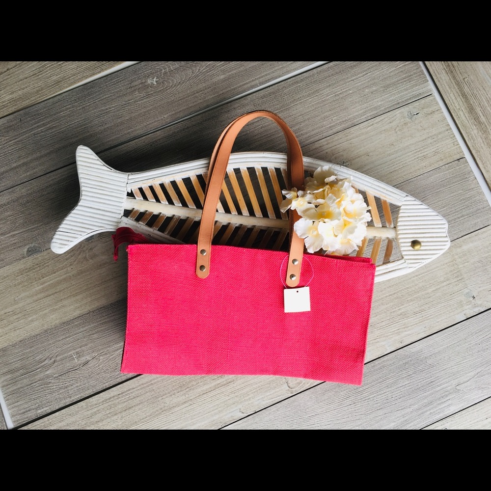 Murval Jute Burlap Handbag